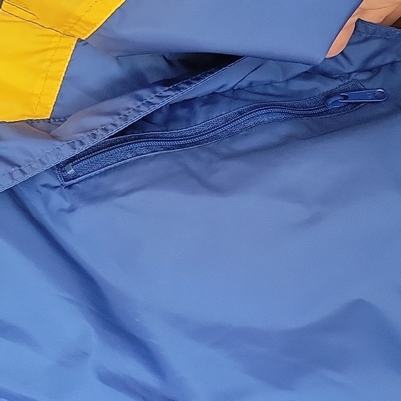 Columbia Lined Hooded Windbreaker Jacket Sz 10/12 - Picture 3 of 8